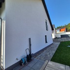 Modernisierte Fassade in der Fränkischen Schweiz  Nacher