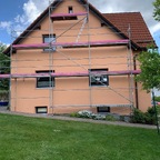 Altbau mit WDVS energetisch modernisiert Nacher