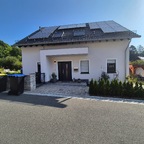 Modernisierte Fassade in der Fränkischen Schweiz  Nacher