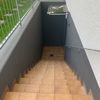 Kellerabgang Vorher und Nacher
