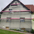 Altbau mit WDVS energetisch modernisiert Vorher